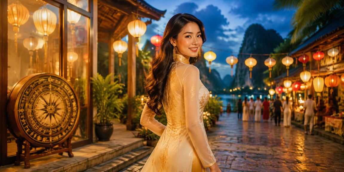 Không khí chợ đêm Ninh Bình với người dân theo dõi cược thể thao trên điện thoại